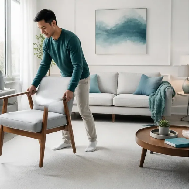 What to move before your carpet-cleaning visit